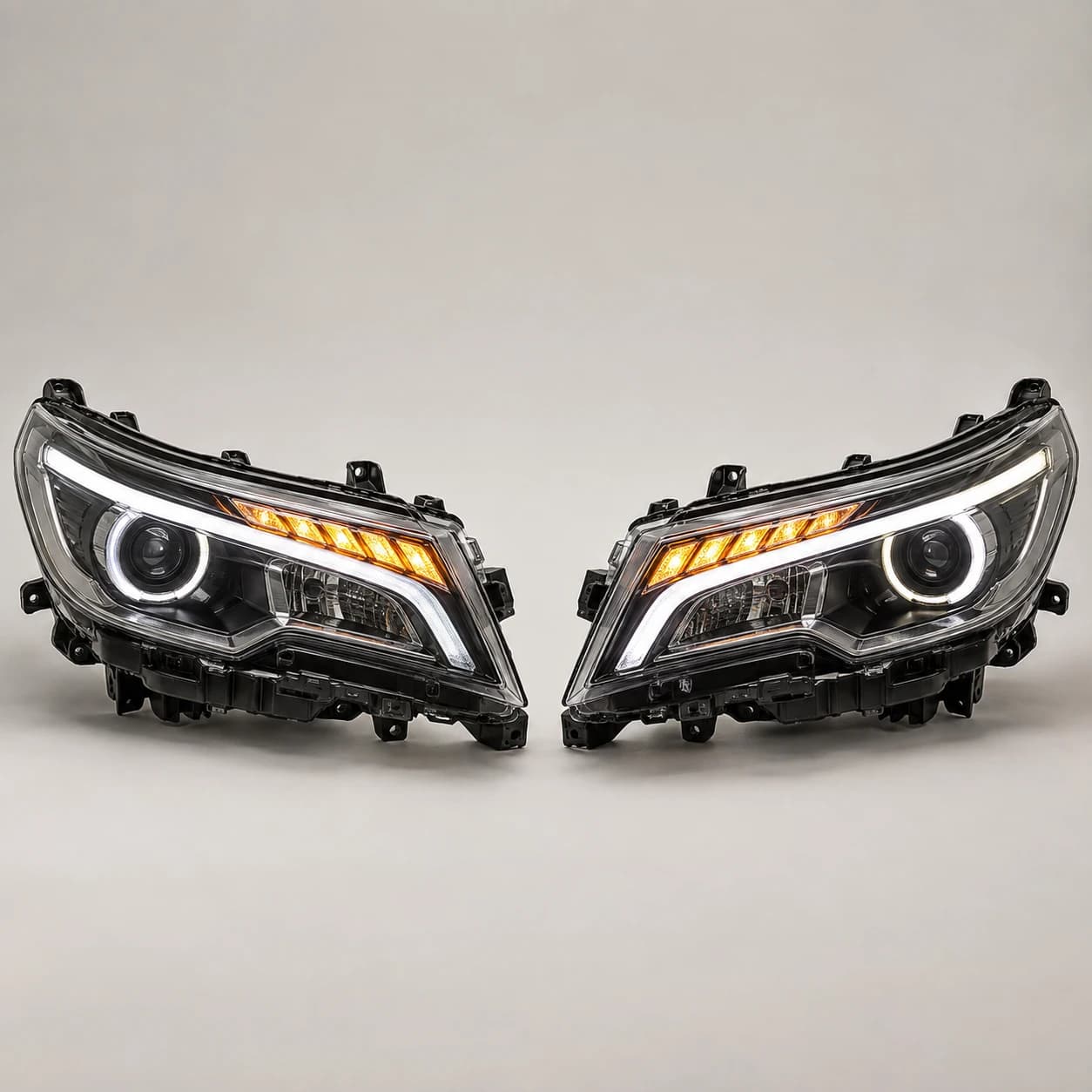 Fortuner Sequential LED Headlight Assembly